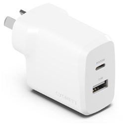 CYGNETT POWERPLUS 32W Dual Port 20W USB-C 12W USB-A
